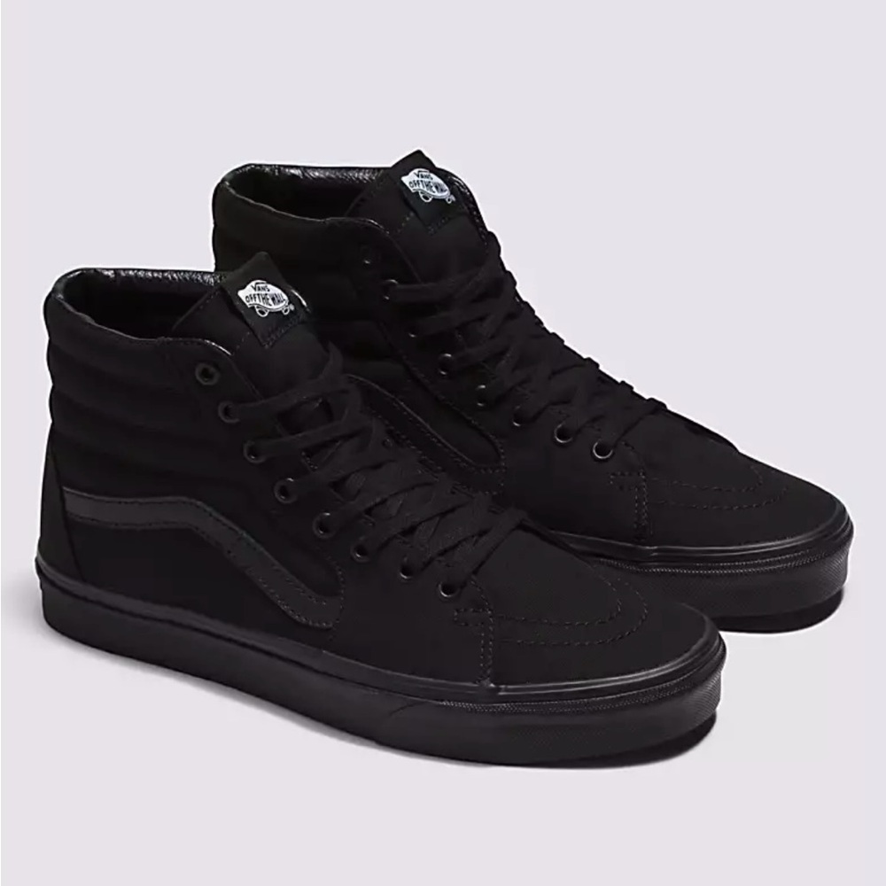 Vans Black Sk8-Hi Top Sneakers